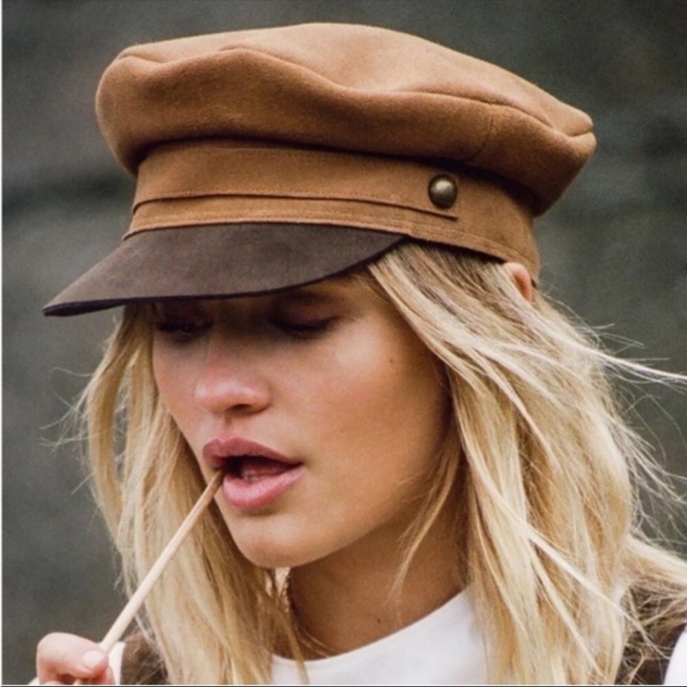 Lack Of Color Lola Brown Suede Two Toned Hat. NWT! Sz M (57cm)